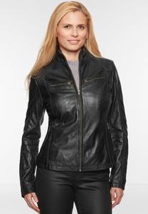 Кожаная куртка 7eleven, черный