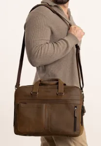 Сумка для ноутбука ripley Gusti Leder, Nussbaum