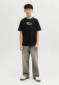 Футболка с принтом Jack & Jones Junior, Black