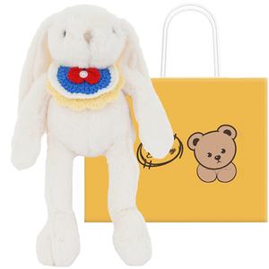 Милый и очаровательный кролик теплый компаньон мягкая и удобная плюшевая кукла высота 40см BOWEN BEAR