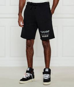 Шорты мужские Hugo с принтом, черный