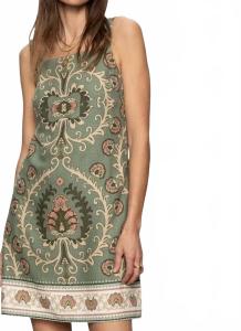 Тканый сарафан Shift в цвете mezzo sage Sanctuary, Mezzo Sage