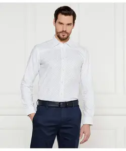 Рубашка C-roan-kent-c1-243 Slim fit Boss, белый