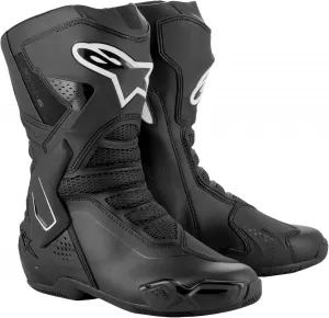 Мотоциклетные ботинки Alpinestars Stella SMX 6 V3 для женщин, Black White Diva Pink