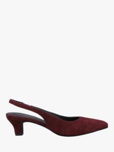 Nahla Slingback туфли-лодочки из замши Hush Puppies, Wine