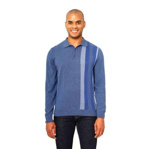 Поло с длинными рукавами Manrosa VELLAPAIS, цвет Medium Blue