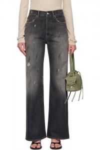 Джинсы 2021F Acne Studios, черный