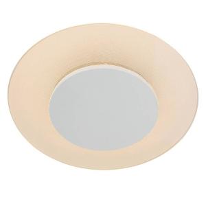 Светодиодный потолочный светильник Steinhauer Elanora, акриловое стекло / сталь - 1 пламя - диаметр: 28 см