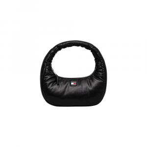 Черная полиэтиленовая сумка Tommy Hilfiger, черный