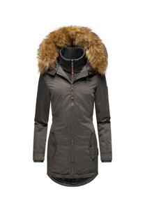 Зимнее пальто Санаку MARIKOO, антрацит