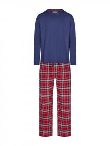 Phil & Co. Berlin Красно-синяя фланелевая пижама