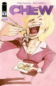 Chew #3 "2nd Print Variant" (IMAGE COMICS)