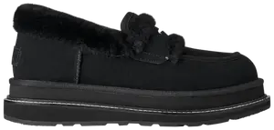 Лоферы Sacai x UGG, черный