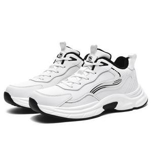 Износостойкие дышащие легкие увеличивающие рост низкие кроссовки Outdoor мужские VanCamel, белый