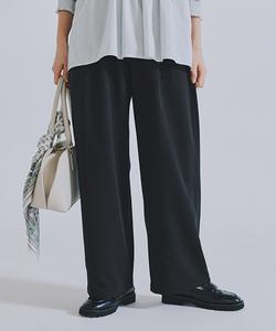 Широкие прямые брюки с двойной складкой Studio Clip, цвет Black 19