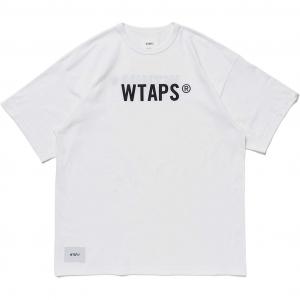 Хлопковая футболка WTAPS, белый