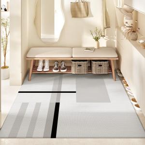 Dajiang Ковер 80x140 см для прихожей в стиле санторини, износостойкий, грязеотталкивающий, с противоскользящей основой