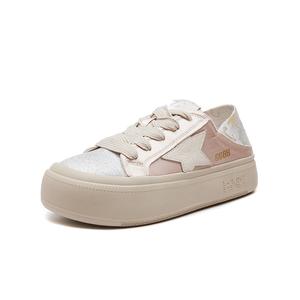 VAEL Женские повседневные низкие кеды с амортизацией, противоскользящей подошвой, устойчивостью к истиранию и дышащим верхом розового цвета, цвет Pink