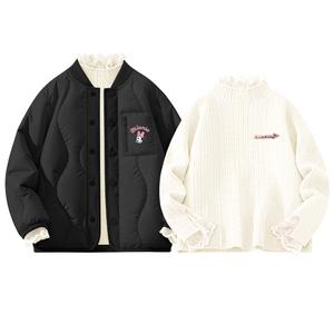 Детская утепленная куртка Disney, черный