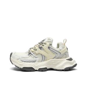 Dominant Collection Износостойкие Дышащие Увеличивающие Рост Низкие Массивные Кроссовки Мужские SNSK, Бежевый