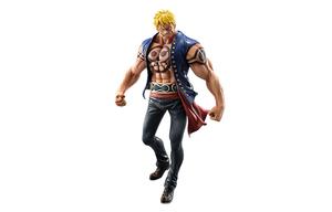 Фигурка One Piece POP SA Sailing Again Luffy, Spring Fruit, New World, Bellamy размером 25 см MegaHouse