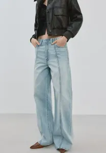 Широкие ноги Mango, Mittelblau