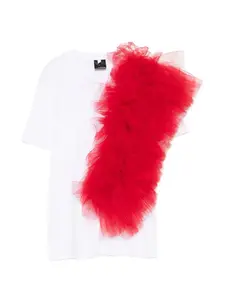 Футболка с оборками Alchemy, белый