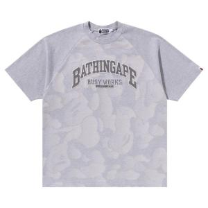 Футболка BAPE Bathing Ape Raglan Sleeve Relaxed Fit Tee 'Grey'
