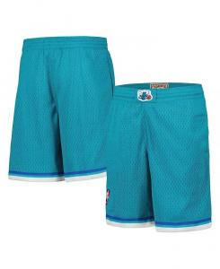 Шорты Big Boys Teal Charlotte Hornets Hardwood Classics Swingman Mitchell & Ness