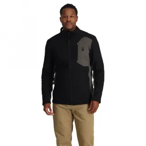 Флис Spyder Bandit full zip, черный