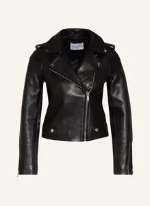 Кожаный пиджак Claudie Pierlot, черный