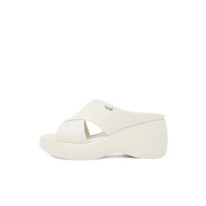 Женские сандалии-слайдеры из полиуретана, износостойкие, нескользящие, с защитой от запаха COMELY, White