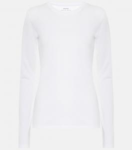 Футболка Essentials из хлопкового джерси VINCE, белый