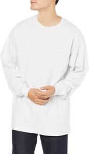 Футболка с длинным рукавом из ультрахлопка плотностью 6,0 унций, 2400 Gildan, пепельный