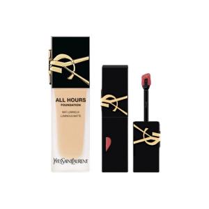 SAINT LAURENT Черный тюбик бархатный туман блеск для губ тональная основа наборы для макияжа натуральный 5,5 мл+25 мл