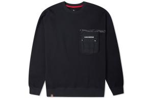 Свитшот-пуловер с круглым вырезом серии New Year, темно-черный Converse, черный