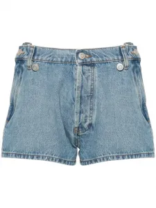 Джинсовые шорты средней посадки COPERNI, синий