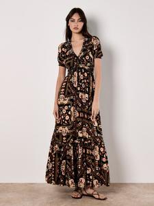 Макси платье Apricot, Black