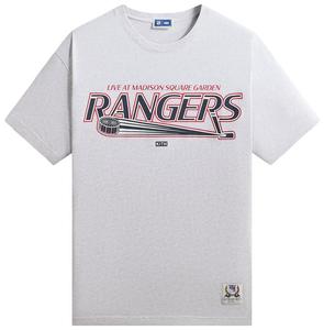 Футболка Kith For The New York Rangers Madison Square Garden Puck Vintage Tee, серый