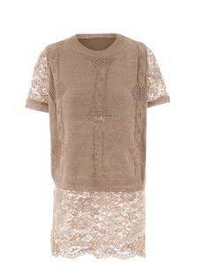 Женский свитер цвета тауп Usha