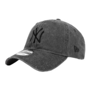 New Era Хлопковая бейсболка с вышитым логотипом серая, Gray