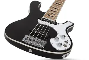 Электрический бас-гитар Schecter DIAMOND SERIES Stargazer-5, 5 струн, глянцевый черный