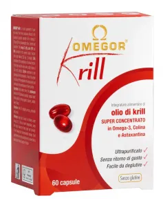 Omegor Krill 60 Мягкие капсулы Добавка с крилем
