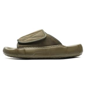 MUPPLE Резиновые бесшумные устойчивые к истиранию шлепанцы мужские хаки зеленый, цвет Khaki Green