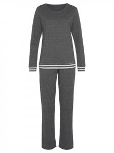 Пижама VIVANCE DREAMS, цвет schwarz geringelt