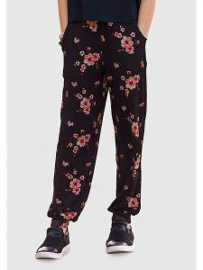 Kidsworld Брюки черно-розового цвета