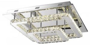 Потолочный светильник KOSILUM - Wade, серебро - металл - 55 х 18 х 55 см