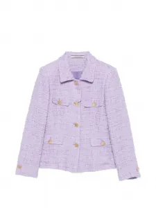 Жакет с застежкой на пуговицах и клапанами TAGLIATORE, фиолетовый