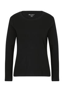 Рубашка с длинными рукавами "Эйла", круглый вырез, женская GALERIA essentials, черный