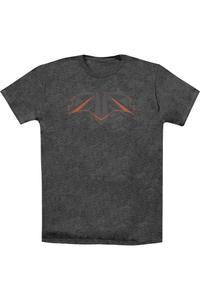 Футболка / футболка Batman V Superman Tech Bat Logo для взрослых Heather Gildan, цвет charcoal